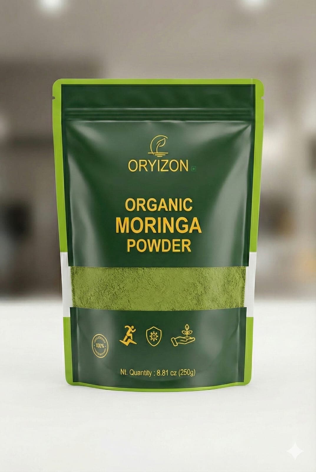 ORYIZON Moringa Powder - Front View